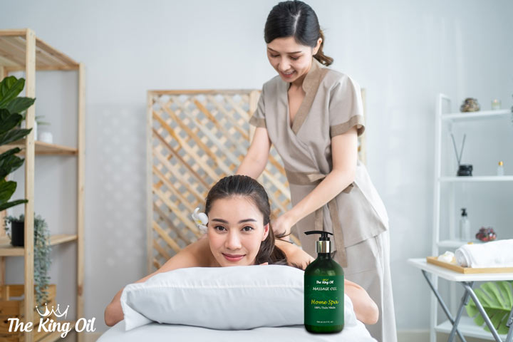 dầu massage body home spa