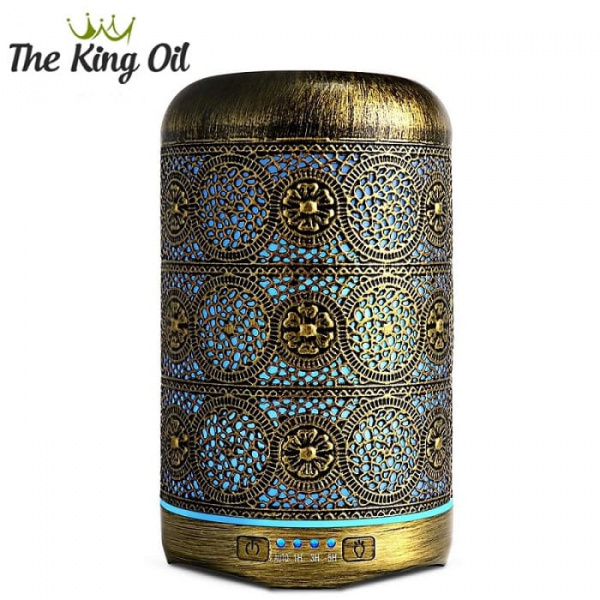 máy khuếch tán tinh dầu khắc mỹ thuật The King Oil